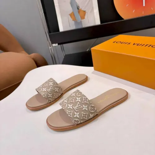 Wholesale Louis Vuitton Slippers For Women #1482125 $85.00 USD, Wholesale Quality Replica Louis Vuitton Slippers