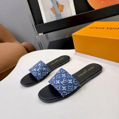 Wholesale Louis Vuitton Slippers For Women #1482126 $85.00 USD, Wholesale Quality Replica Louis Vuitton Slippers