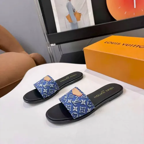 Wholesale Louis Vuitton Slippers For Women #1482131 $85.00 USD, Wholesale Quality Replica Louis Vuitton Slippers