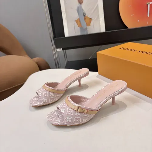 Wholesale Louis Vuitton Slippers For Women #1482135 $92.00 USD, Wholesale Quality Replica Louis Vuitton Slippers