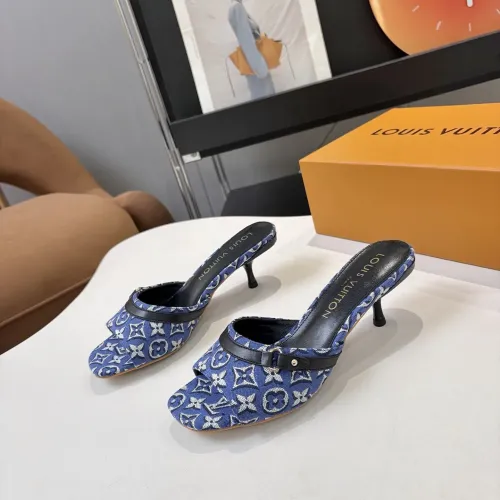 Wholesale Louis Vuitton Slippers For Women #1482136 $92.00 USD, Wholesale Quality Replica Louis Vuitton Slippers