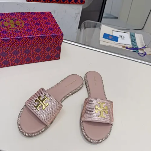 Replica Tory Burch Slippers For Women #1482144 $82.00 USD for Wholesale