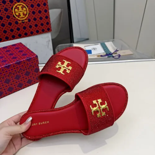 Replica Tory Burch Slippers For Women #1482145 $82.00 USD for Wholesale