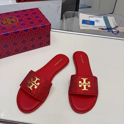 Replica Tory Burch Slippers For Women #1482145 $82.00 USD for Wholesale