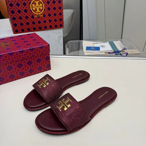 Wholesale Tory Burch Slippers For Women #1482146 $82.00 USD, Wholesale Quality Replica Tory Burch Slippers