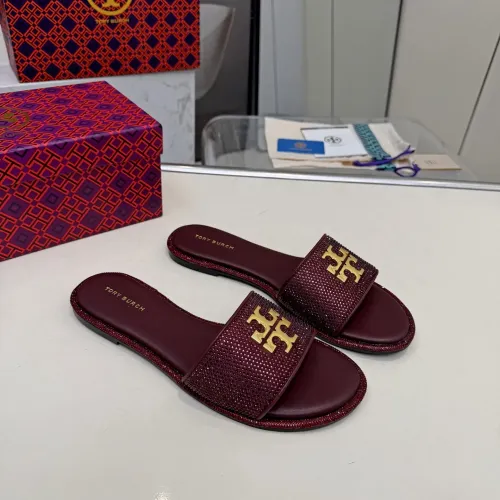 Replica Tory Burch Slippers For Women #1482146 $82.00 USD for Wholesale