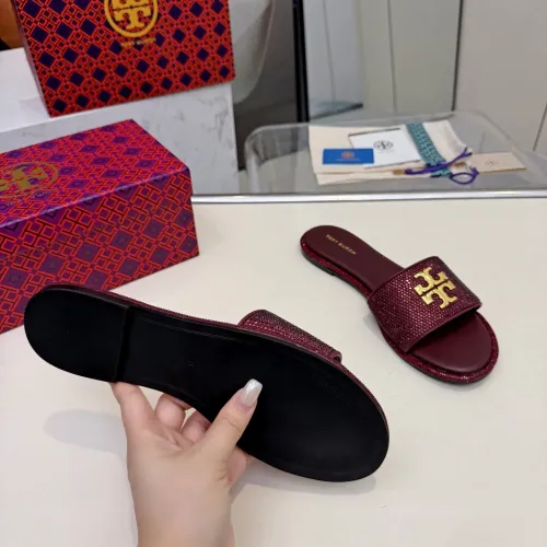 Replica Tory Burch Slippers For Women #1482146 $82.00 USD for Wholesale