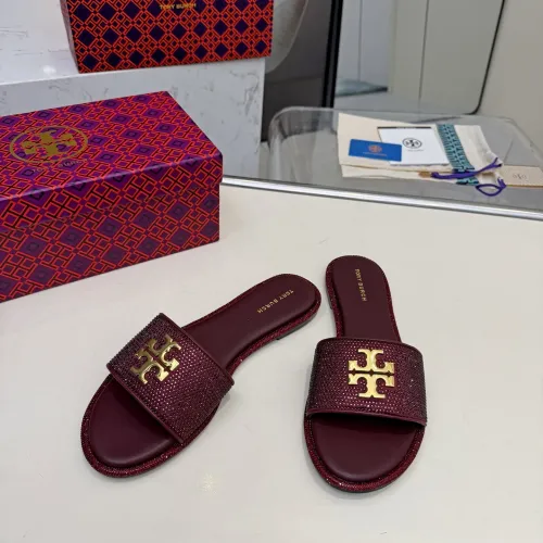 Replica Tory Burch Slippers For Women #1482146 $82.00 USD for Wholesale