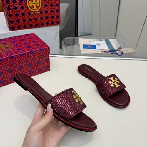 Replica Tory Burch Slippers For Women #1482146 $82.00 USD for Wholesale