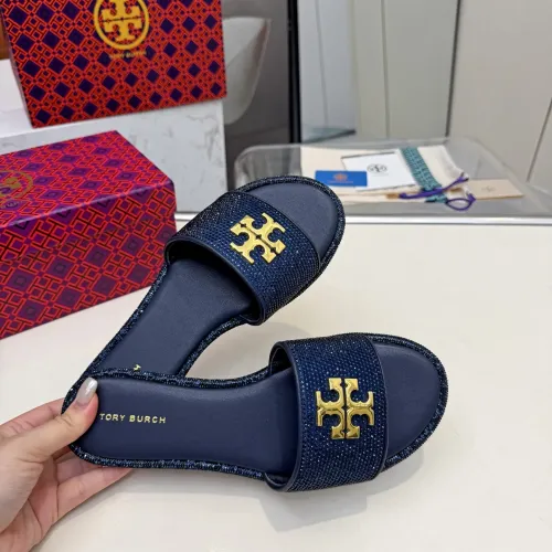 Replica Tory Burch Slippers For Women #1482147 $82.00 USD for Wholesale
