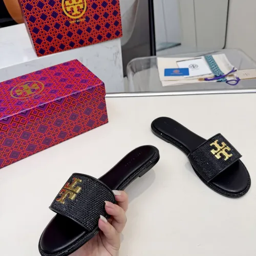 Replica Tory Burch Slippers For Women #1482149 $82.00 USD for Wholesale