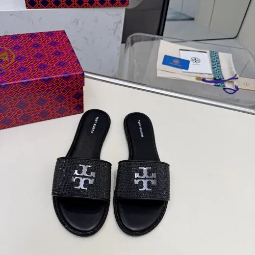 Replica Tory Burch Slippers For Women #1482150 $82.00 USD for Wholesale