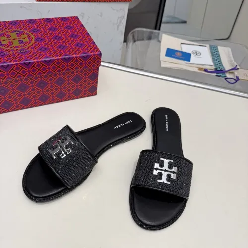 Replica Tory Burch Slippers For Women #1482152 $82.00 USD for Wholesale