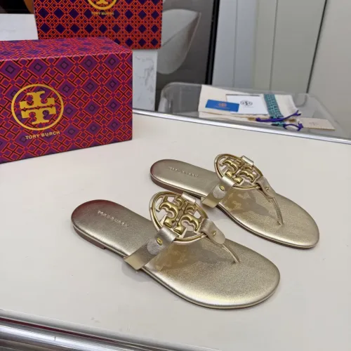 Replica Tory Burch Slippers For Women #1482154 $76.00 USD for Wholesale