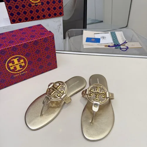 Replica Tory Burch Slippers For Women #1482154 $76.00 USD for Wholesale