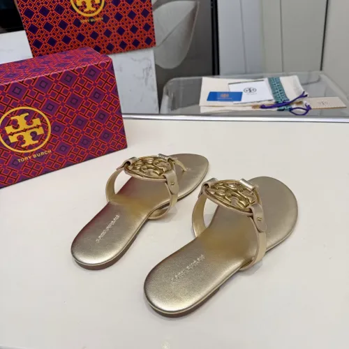 Replica Tory Burch Slippers For Women #1482154 $76.00 USD for Wholesale