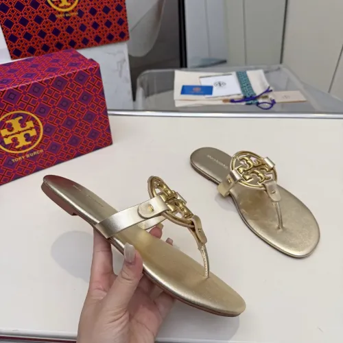 Replica Tory Burch Slippers For Women #1482154 $76.00 USD for Wholesale