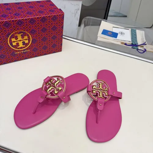 Replica Tory Burch Slippers For Women #1482158 $76.00 USD for Wholesale