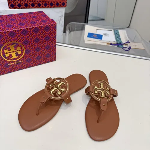 Replica Tory Burch Slippers For Women #1482160 $76.00 USD for Wholesale