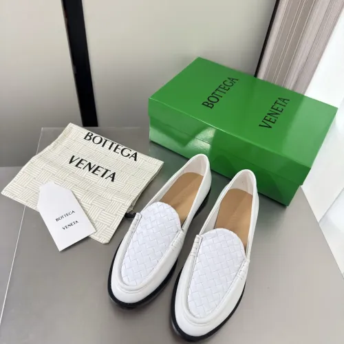 Replica Bottega Veneta BV Leather Shoes For Women #1482165 $155.00 USD for Wholesale
