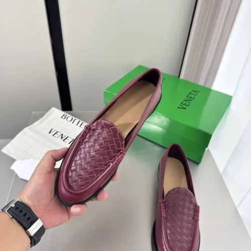 Replica Bottega Veneta BV Leather Shoes For Women #1482167 $155.00 USD for Wholesale
