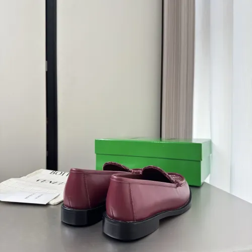 Replica Bottega Veneta BV Leather Shoes For Men #1482168 $155.00 USD for Wholesale