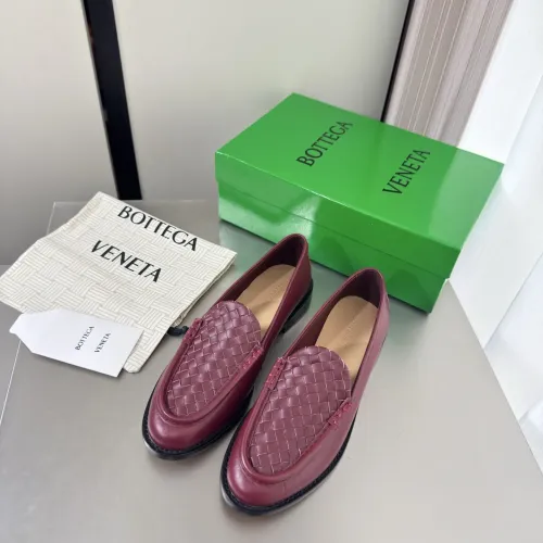 Replica Bottega Veneta BV Leather Shoes For Men #1482168 $155.00 USD for Wholesale