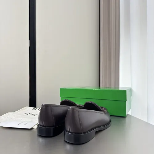 Replica Bottega Veneta BV Leather Shoes For Women #1482169 $155.00 USD for Wholesale