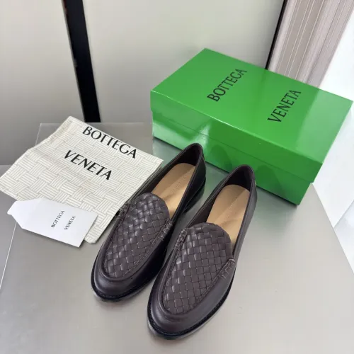 Replica Bottega Veneta BV Leather Shoes For Women #1482169 $155.00 USD for Wholesale
