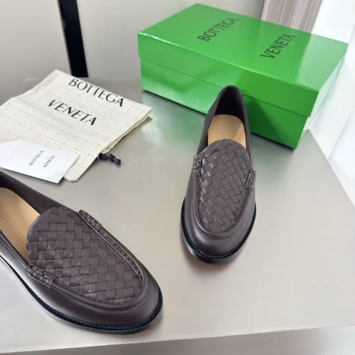 Replica Bottega Veneta BV Leather Shoes For Women #1482169 $155.00 USD for Wholesale