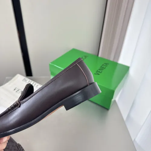 Replica Bottega Veneta BV Leather Shoes For Men #1482170 $155.00 USD for Wholesale
