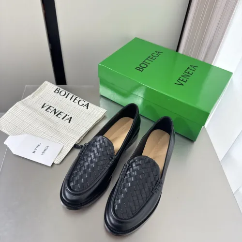 Replica Bottega Veneta BV Leather Shoes For Women #1482171 $155.00 USD for Wholesale