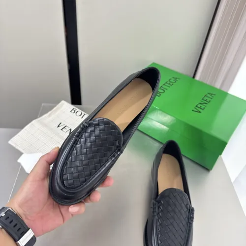 Replica Bottega Veneta BV Leather Shoes For Women #1482171 $155.00 USD for Wholesale