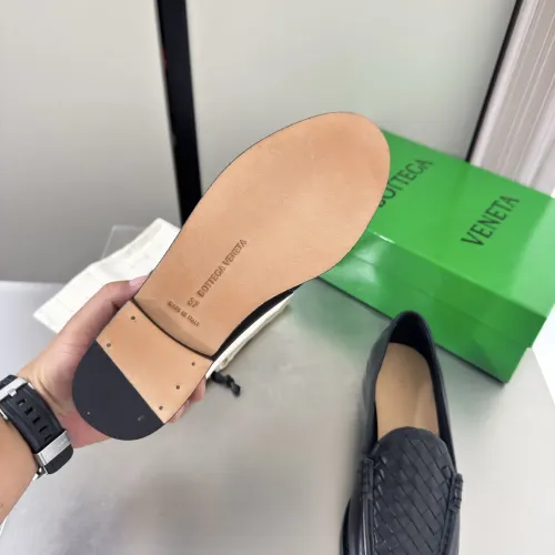 Replica Bottega Veneta BV Leather Shoes For Women #1482171 $155.00 USD for Wholesale