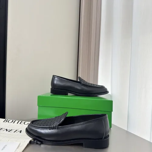 Replica Bottega Veneta BV Leather Shoes For Women #1482171 $155.00 USD for Wholesale