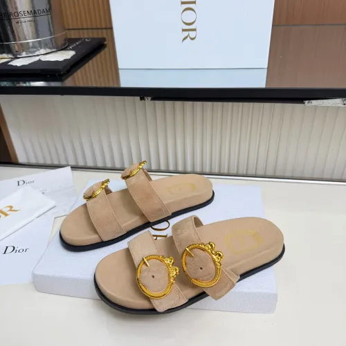 Wholesale Christian Dior Slippers For Women #1482215 $85.00 USD, Wholesale Quality Replica Christian Dior Slippers