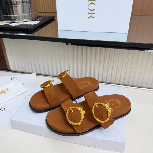Wholesale Christian Dior Slippers For Women #1482216 $85.00 USD, Wholesale Quality Replica Christian Dior Slippers