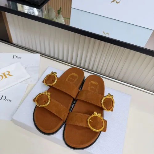 Replica Christian Dior Slippers For Women #1482216 $85.00 USD for Wholesale