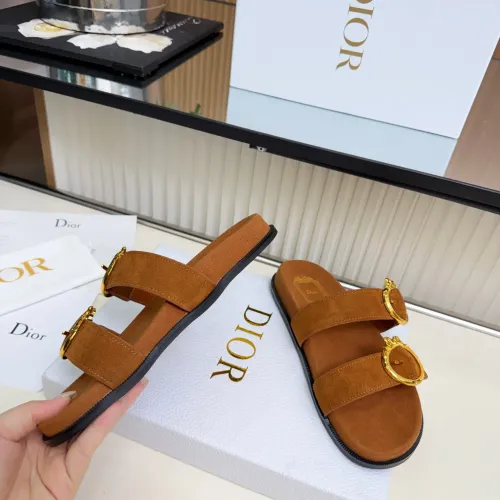 Replica Christian Dior Slippers For Women #1482216 $85.00 USD for Wholesale