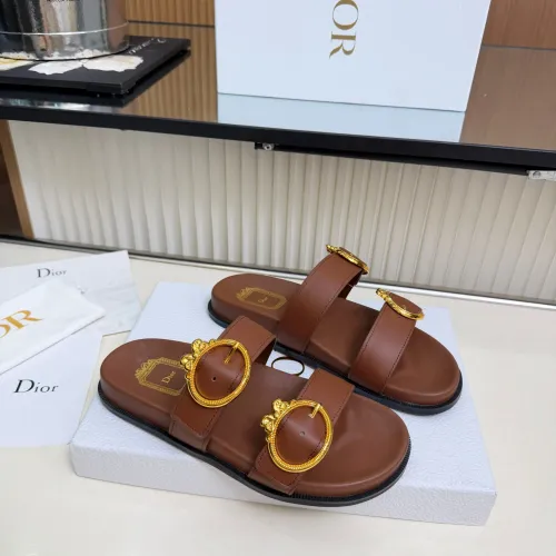 Replica Christian Dior Slippers For Women #1482217 $85.00 USD for Wholesale