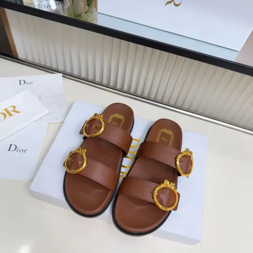 Replica Christian Dior Slippers For Women #1482217 $85.00 USD for Wholesale