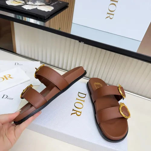 Replica Christian Dior Slippers For Women #1482217 $85.00 USD for Wholesale