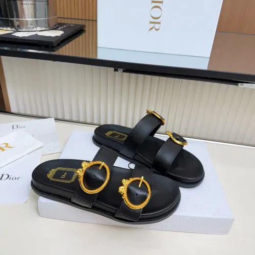 Replica Christian Dior Slippers For Women #1482218 $85.00 USD for Wholesale