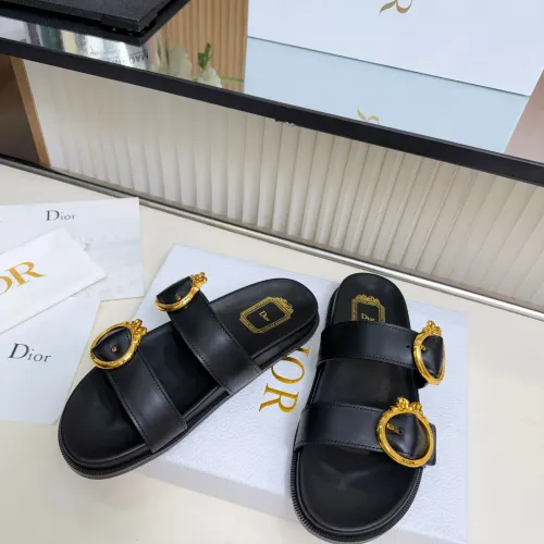 Replica Christian Dior Slippers For Women #1482218 $85.00 USD for Wholesale