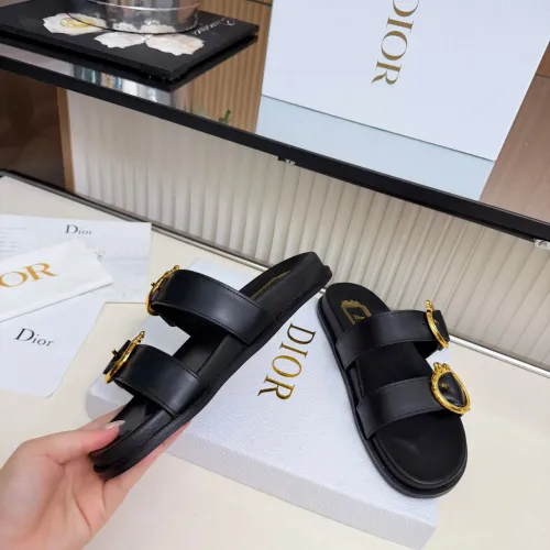 Replica Christian Dior Slippers For Women #1482218 $85.00 USD for Wholesale