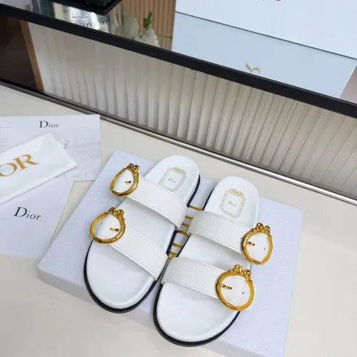 Replica Christian Dior Slippers For Women #1482219 $85.00 USD for Wholesale