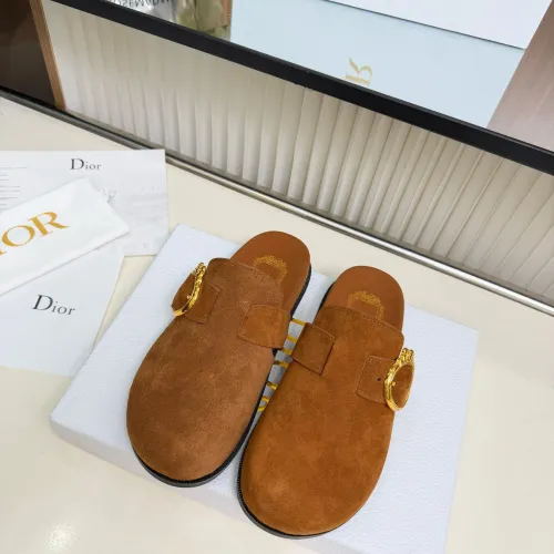 Replica Christian Dior Slippers For Women #1482221 $85.00 USD for Wholesale