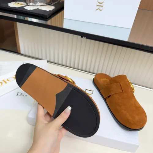 Replica Christian Dior Slippers For Women #1482221 $85.00 USD for Wholesale