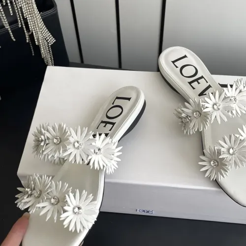 Replica LOEWE Slippers For Women #1482225 $102.00 USD for Wholesale