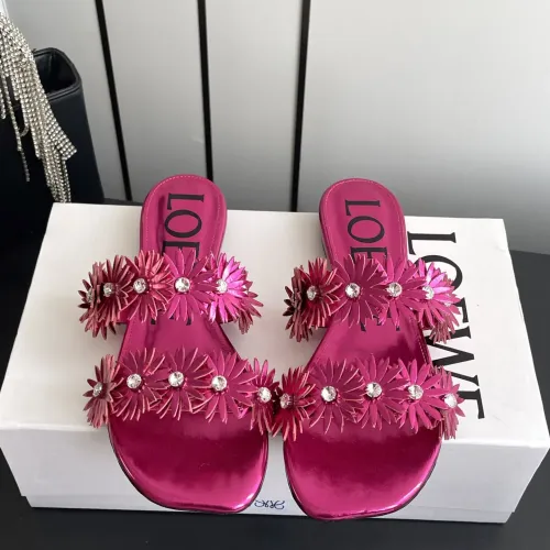Wholesale LOEWE Slippers For Women #1482226 $102.00 USD, Wholesale Quality Replica LOEWE Slippers
